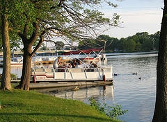 portable pontoon boat